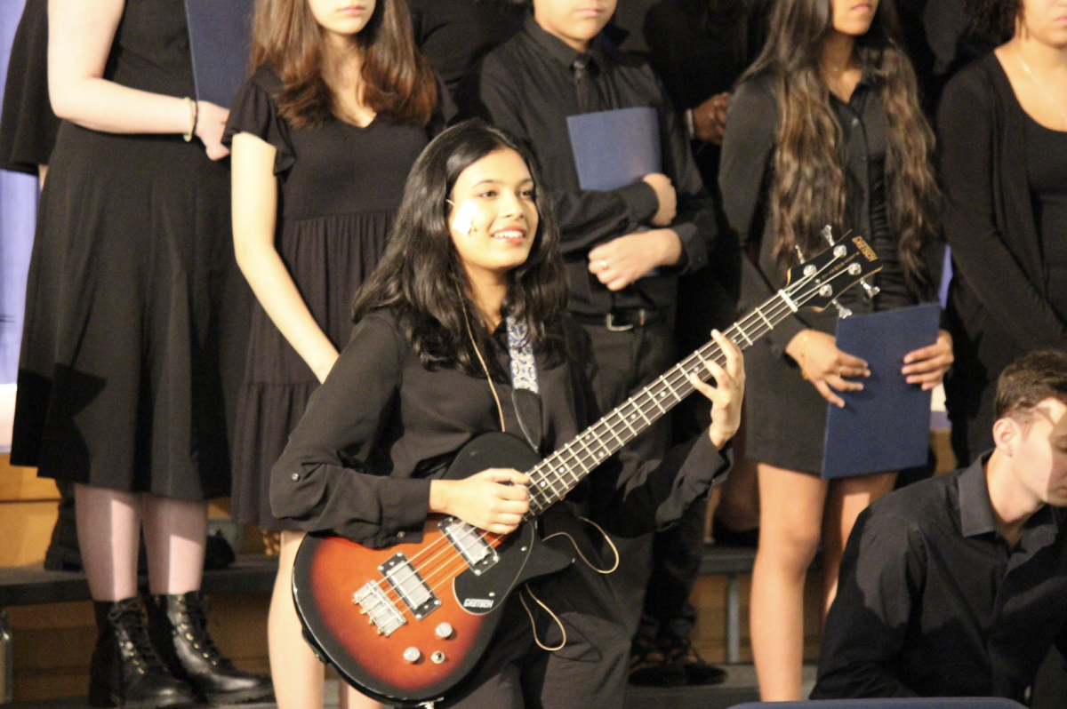 President of New Hyde Park Chamber Singers, senior Ishita Bansal sings her solo  "Jason's Song (Gave It Away)" by Ariana Grande.
